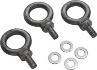 FORGED M10 EYEBOLT KIT SET OF 3 WITH M-10 WASHERS FOR ELX200