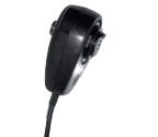DYNAMIC NOISE-CANCELING GRIP-TO-TALK MICROPHONE, BLACK