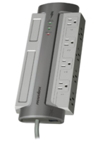 MAX 8 AC ONLY, PROVIDES CLEAN AND SAFE POWER FOR ALL HOME/OFFICE EQUIPMENT