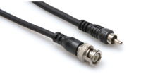 75-OHM COAX, BNC TO RCA, 6 FT