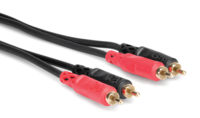 STEREO INTERCONNECT, DUAL RCA TO SAME, 1 M