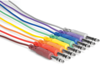 CSS-845 BALANCED PATCH CABLES, 1/4 IN TRS TO SAME, 1.5 FT