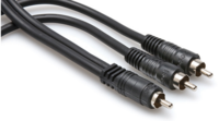 Y CABLE, RCA TO DUAL RCA, 3 FT