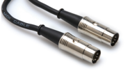 PRO MIDI CABLE, SERVICEABLE 5-PIN DIN TO SAME, 3 FT