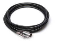 CAMCORDER MICROPHONE CABLE, HOSA 3.5 MM TRS TO NEUTRIK XLR3M, 1.5 FT