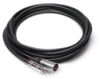 CAMCORDER MICROPHONE CABLE, HOSA 3.5 MM TRS TO NEUTRIK XLR3M, 1.5 FT