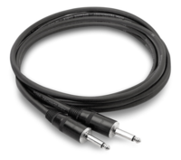 PRO SPEAKER CABLE, REAN 1/4 IN TS TO SAME, 3 FT