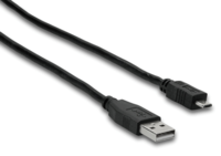 HIGH SPEED USB CABLE, TYPE A TO MICRO-B, 6 FT