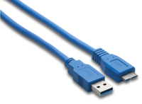 SUPERSPEED USB 3.0 CABLE, TYPE A TO MICRO-B, 6 FT