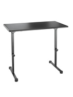 LARGE FOLDING EVENT TABLE, 46.063 BY 26.622&quot; TABLETOP, 0.984&quot; THICK, HEIGHT ADJUSTABLE