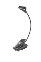 MUSIC STAND LIGHT, 4 LED T-MODEL FLEXLIGHT, EXTRA WIDE CLIP UP TO 0.984&quot;