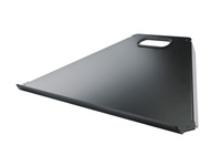 CONTROLLER KEYBOARD TRAY XL, ALUMINUM PLATE, SUPPORTS DEVICES UP TO DEPTH OF 15.748&quot;