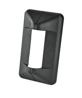 COVER FOR SPEAKER WALL MOUNT,MOUNTS WITH MOUNTING PLATE OF 6.299&quot; X 3.543&quot;, CONCEALS FASTENING PARTS