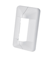 COVER FOR SPEAKER WALL MOUNT, WHITE, COMPATIBLE WITH MOUNTS W/ 6.299 X 3.543&quot; PLATES