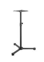 MONITOR STAND, STEEL CONSTRUCTION, FLAT TRIPOD, SUPPORT PLATE: 8.071X9.646&quot;