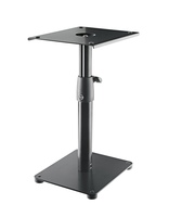 DESKTOP MONITOR STAND, HEIGHT-ADJUSTABLE, SOLID METAL CONSTRUCTION, 8.071X9.646&quot; SUPPORT PLATE