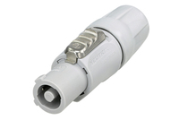 CONNECTOR - POWERCON 20A - NEUTRIK, POWER OUT, INLINE, (GRAY)