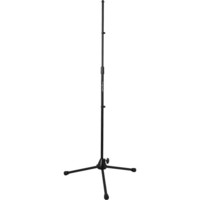 EURO BOOM MICROPHONE STAND BLACK  HEIGHT ADJ 32-61.5&quot; , FIXED BOOM LENGTH 30&quot;, TRIPOD BASE