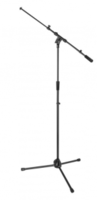 PLATINUM SERIES TELE-BOOM MIC STAND WITH TRIPOD BASE / STAND HEIGHT 36-64" / BOOM LENGTH 19-30"