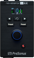 REVELATOR IO44 USB-C COMPATIBLE AUDIO INTERFACE,96 KHZ/24-BIT,INTEGRATED MIXER,ONBOARD STUDIOLIVE PROCESSING