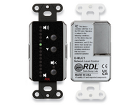 NETWORK REMOTE CONTROL WITH LEDS - DANTE - BLACK