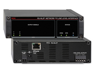 NETWORK TO LINE LEVEL INTERFACE - DANTE INPUT - 2 BALANCED LINE OUTPUTS - WITH POE