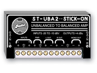 UNBALANCED TO BALANCED AMPLIFIER - 2 CHANNEL