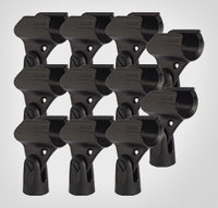 10-PACK OF A25D SHURE MIC CLIP