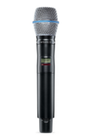 AD2/B87A=-X55 HANDHELD TRANSMITTER WITH BETA87A MIC HEAD, 941-960 MHZ