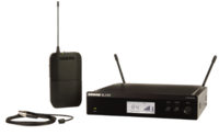 BLX WIRELESS LAPEL SYSTEM WITH BLX4R RECEIVER, BLX1 BODYPACK, &amp; WL93 SUBMINIATURE LAPEL MIC