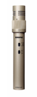 DUAL-PATTERN (CARDIOID/OMNIDIRECTIONAL) STUDIO CONDENSER MICROPHONE (CHAMPAGNE),