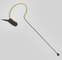 OMNIDIRECTIONAL EARSET HEADWORN MICROPHONE, COCOA / BROWN SKIN TONE COLOR