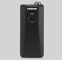 MXW1/O=-Z10 BODYPACK TRANSMITTER WITH INTEGRATED OMNIDIRECTIONAL MICROPHONE AND 4-PIN MINI CONNECTOR