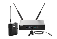 QLX-D WIRELESS LAPEL KIT WITH QLXD4, QLXD1 BODYPACK, &amp; WL183 LAVALIER CONDENSER MICROPHONE