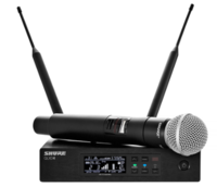 QLX-D DIGITAL WIRELESS HANDHELD KIT WITH QLXD4, &amp; QLXD2/SM58 SM 58 WIRELESS HANDHELD MIC