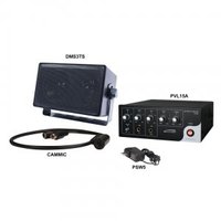 TWO-WAY AUDIO KIT FOR DVR'S WITH PVL15A AMPLIFIER