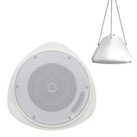 30 WATT RMS 5.25&quot; PENDANT SPEAKER WITH HANGING CHAIN / WHITE