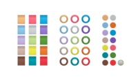 SETS OF  MAGNETIC COLOR INDICATORS FOR THE EWD SK,EW-D SKM &amp; EW-D EM FOR IDENTIFICATION PURPOSES