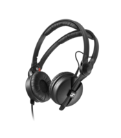 CLOSED-BACK, ON-EAR PROFESSIONAL MONITORING HEADPHONES WITH SPLIT HEADBAND, ROTATABLE EAR CUP,