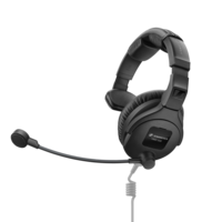 CLOSED-BACK CIRCUMAURAL BROADCAST HEADSET FOR BACKSTAGE COMMUNICATION, SWITCHABLE ACTIVEGARD&#169; LIMITI