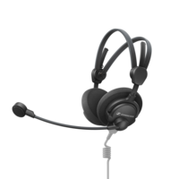 AUDIO HEADSET FOR INTERCOM COMMUNICATION, 200 ? PER SYSTEM,  SUPERCARDIOID DYNAMIC MICROPHONE, CABLE