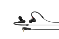 IE 100 PRO BLACK IN-EAR MONITORING HEADPHONES FEATURING 10MM DYNAMIC TRANSDUCER