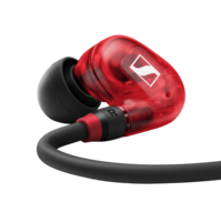 IE 100 PRO RED IN-EAR MONITORING HEADPHONES FEATURING 10MM DYNAMIC TRANSDUCER