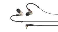 IN-EAR MONITORING HEADPHONES FEATURING SYS 7 DYNAMIC TRANSDUCER AND DETACHABLE 1.3M BLACK CABLE.