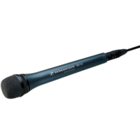 VOCAL MICROPHONE (CARDIOID, DYNAMIC) FOR FIELD ENG/EFP WITH ELASTIC CAPSULE MOUNT AND 3-PIN XLR-M