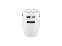 IS SERIES SUPER-CARDIOID CONDENSER CAPSULE HEAD IN WHITE, INCLUDES WINDSCREEN