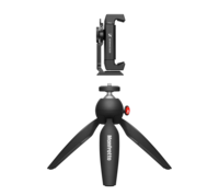 MOBILE KIT FOR MOBILE RECORDING. INCLUDES (1) MANFROTTO PIXI MINI TRIPOD