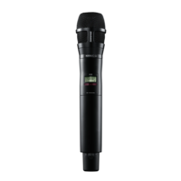 AXIENT DIGITAL HANDHELD TRANSMITTER WITH NEXADYNE 8/C CARDIOID DYNAMIC MICROPHONE CAPSULE, BLACK