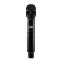 AXIENT DIGITAL AD2 HANDHELD TRANSMITTER WITH NEXADYNE 8/S SUPERCARDIOID DYNAMIC MICROPHONE, BLACK