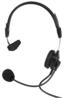 PH-88, SINGLE-SIDED LIGHTWEIGHT HEADSET, 6&#39; (18M) CORD, A4F CONNECTOR